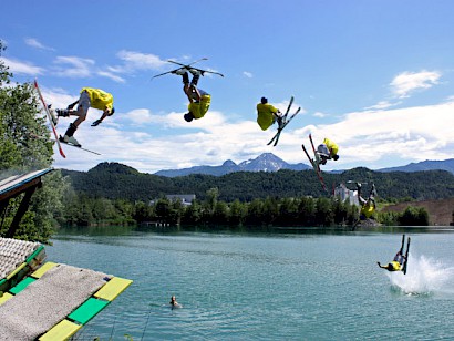 Water-Freestyle Contest in Villach
