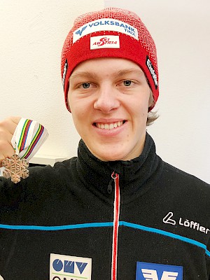 Junioren-WM: Max Lienher gewinnt Silber im Teambewerb - 