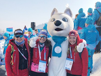 Katharina Brudermann und Lisa Achleitner starteten bei der Universiade