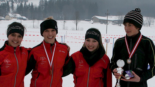 Gold und Bronze bei ÖM Biathlon Sprint