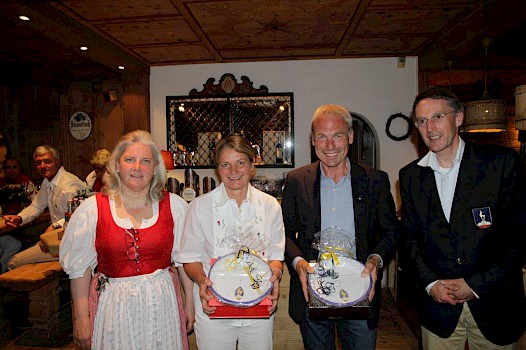 v.l.: Signe Reisch, Hildegard Falkner-Bujar, Josef Eberl, Michael Huber