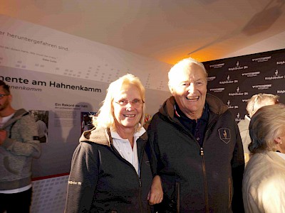 Helene und Hansjörg Schlechter, stolz über den gelungenen Auftakt.