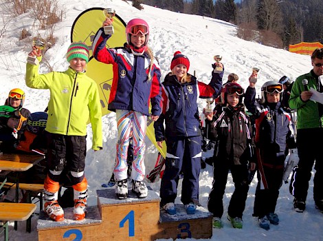 Bezirkscup Slalom der Kinder in Hopfgarten