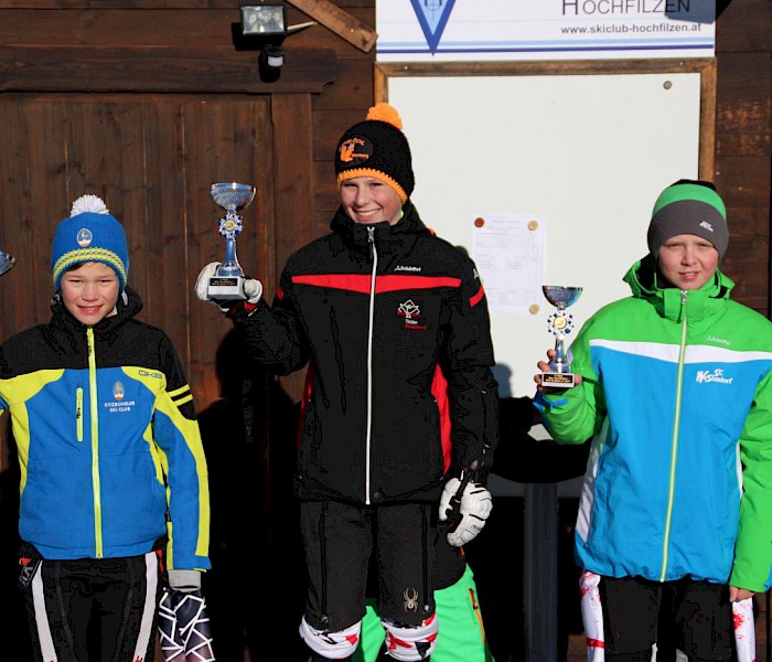 Auch unsere K.S.C. Schüler hatten am Sonntag einen Slalom - allerdings in Hochfilzen - 