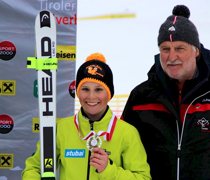 5. Platz für Christoph Pöll bei der Super-G Tiroler Schülermeisterschaft in Kirchberg - 