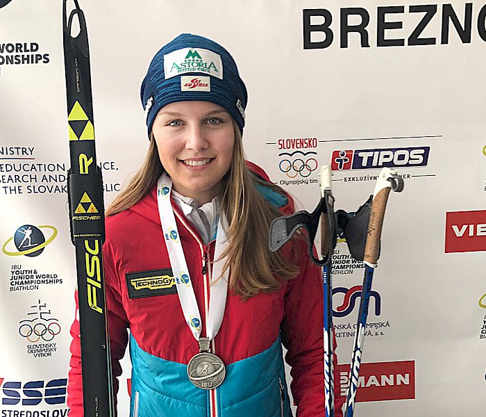 Anna Gandler beim Alpencup auf dem zweiten Rang - 