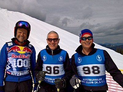 Das Bergteam belegte den fünften Rang, v.l.: Toni Ehrensperger, Gerhard Raffler, Peter Widmoser.