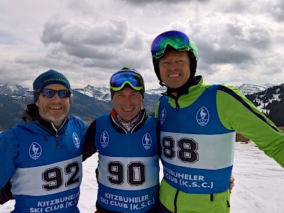 KSC-Team mit Hermann Kralinger, Josef Eberl, Wolfgang Leitner (v.l.)