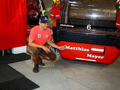 Matthias Mayer hat sie – die Gondel