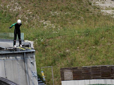 KSC Überflieger trainieren in Planica
