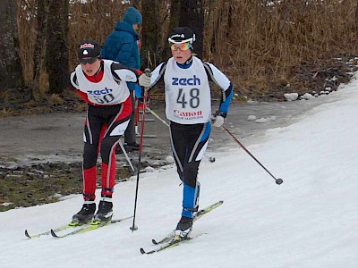 Markus Ortner (links) gewann ebenso wie Anna Gandler/Katharina Brudermann