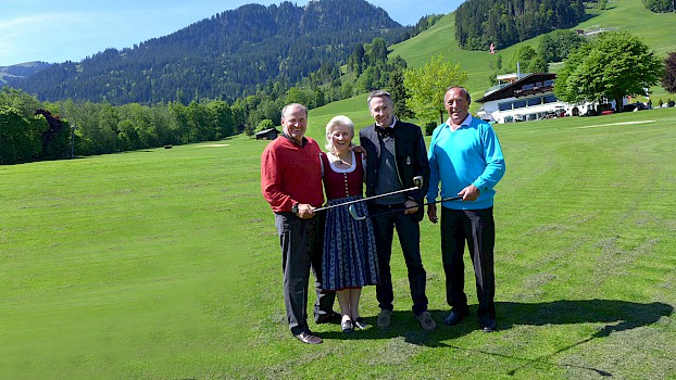 V.l.: Martin Kerscher, Signe Reisch, Michael Huber, Rudi Sailer