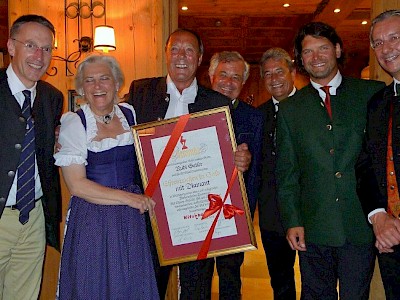 v.l.: Michael Huber, Signe Reisch, Rudi Sailer, Josef Burger, Gerhard Eilenberger, Manfred Hofer, Gerhard Walter