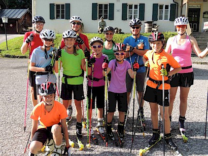 Biathlon- & Langlaufteam trainierten in Seefeld