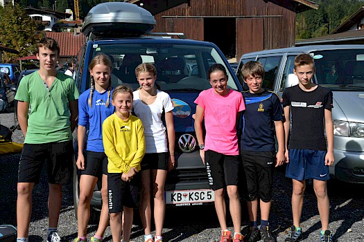 Das K.S.C. Biathlon-Team in Schwoich