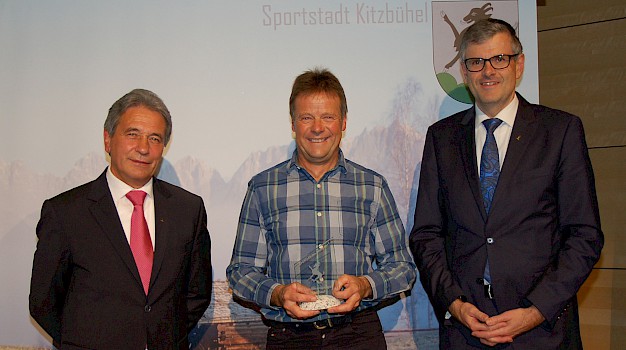 Gerhard Eilenberger, Toni Ehrensperger, Klaus Winkler. Foto: Stadtgemeinde/F. Obermoser
