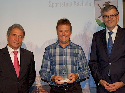 Gerhard Eilenberger, Toni Ehrensperger, Klaus Winkler. Foto: Stadtgemeinde/F. Obermoser