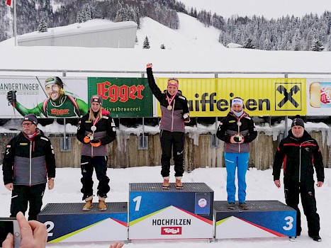 Vier Medaillen für KSC-Biathleten - Anna Gandler Österreichische Meisterin