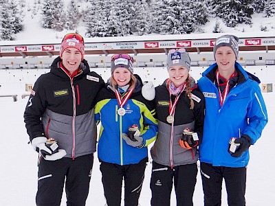 Vier Medaillen für KSC-Biathleten - Anna Gandler Österreichische Meisterin