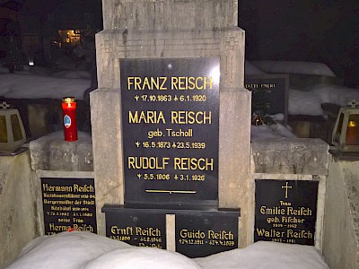 Stilles Gedenken an den Gründer des K.S.C. & Skipionier Franz Reisch