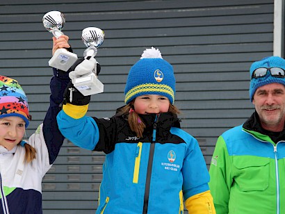 Sieg von Stefanie Pletzer beim BC Kombirace der Kinder in Westendorf