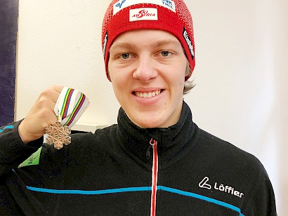 Junioren-WM: Max Lienher gewinnt Silber im Teambewerb