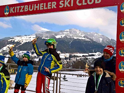 KSC-Clubmeister 2018: Christine Pletzer-Hörl und Lukas Hübl