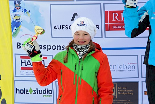 Sieg von Valentina Rings-Wanner beim BC Slalom in St. Johann