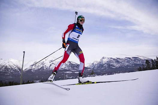 Top-Ergebnis für die österr. Biathlon Staffel mit Lisa Hauser