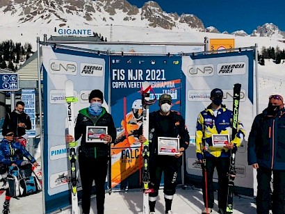 2. Platz beim FIS Rennen in Passo San Pellegrino