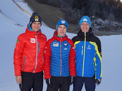 Florian Dagn (l.), Patrick Kogler und Max Lienher
