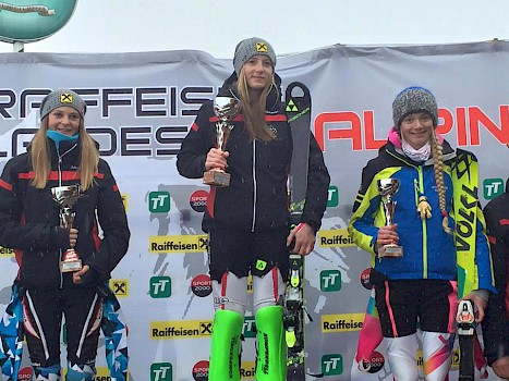 Rang drei für Nina Wiesmüller im Slalom 