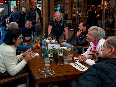 Aufwärmen vor dem 13. Toni Sailer Golf Memorial