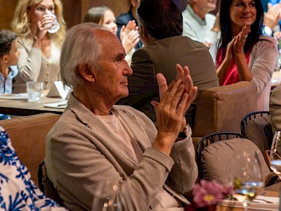 Aufwärmen vor dem 13. Toni Sailer Golf Memorial