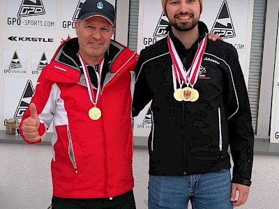 Arnold und Andreas Steiner bei den Tiroler Meisterschaften Foto Hauser