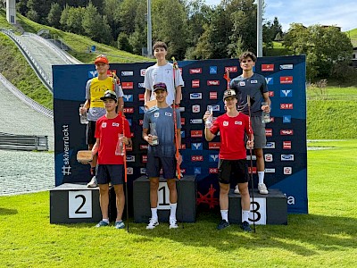 Maximilian Vorderegger beim Alpencup Tschagguns (AUT)   