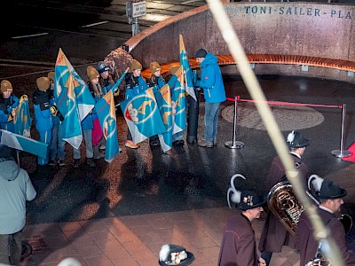 Toni-Sailer-Platz in Kitzbühel feierlich eröffnet