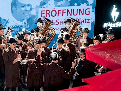 Toni-Sailer-Platz in Kitzbühel feierlich eröffnet