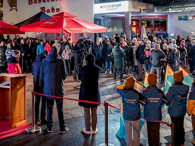 Toni-Sailer-Platz in Kitzbühel feierlich eröffnet