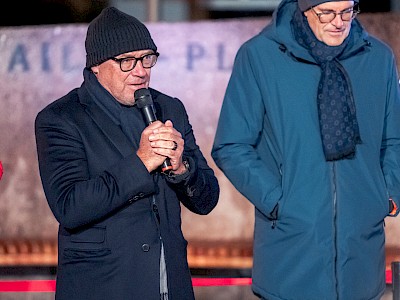 Toni-Sailer-Platz in Kitzbühel feierlich eröffnet