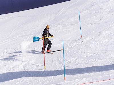 Axel Bringdals Ziel ist der Ganslernhang