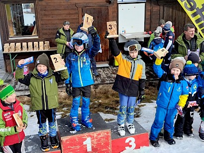 Kids in Hochfilzen beim Bezirkscup