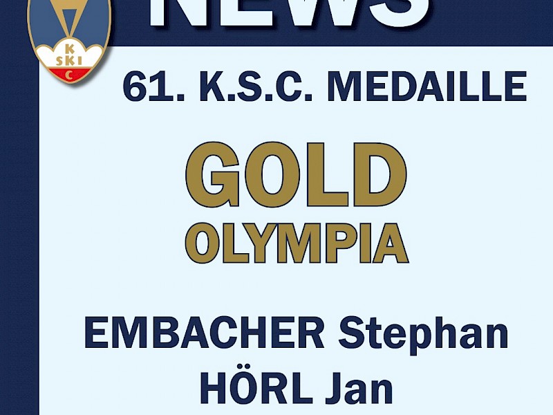 GOLD für Embacher Stephan
