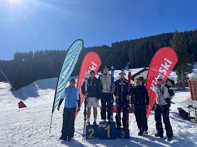 Eine Abfahrt am Pass Thurn