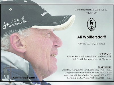 K.S.C. trauert um Ali Wolffersdorff